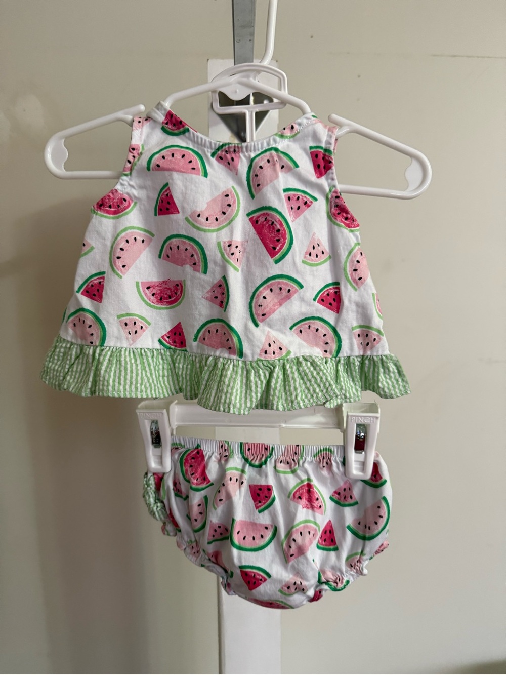 Goodlad Watermelon Ruffle Butt Diaper Set - Picture 2 of 9